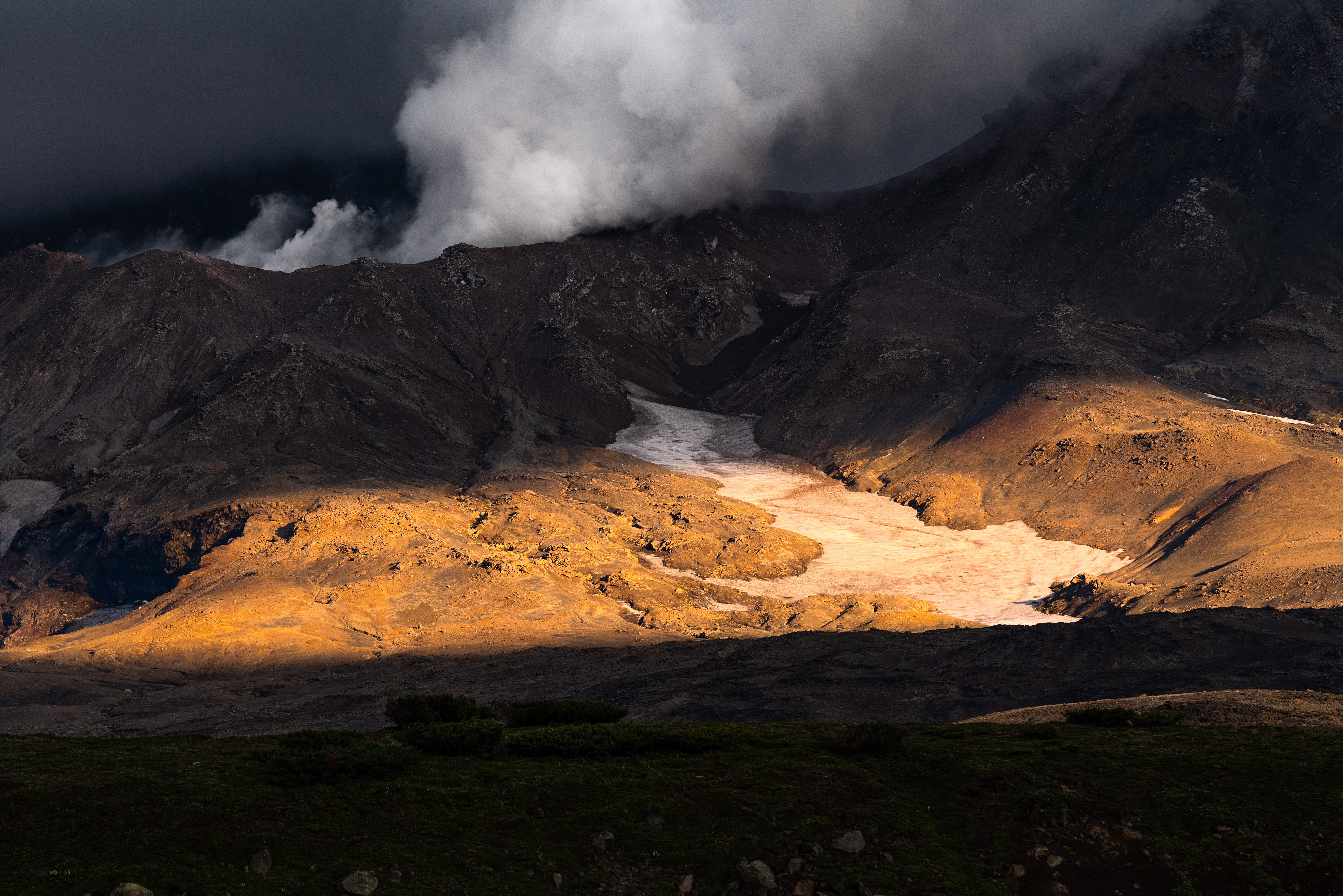 Rusia, Kamchatka, volcán Mutnovsky